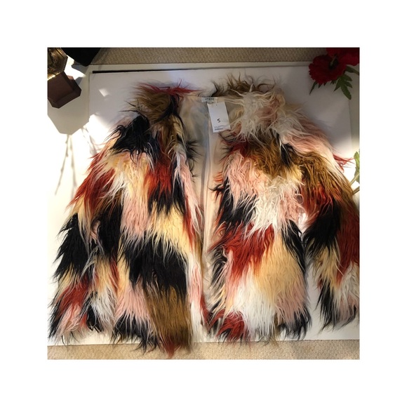 Umgee for ArtWalk Art Benefit Jackets & Blazers - BNWT Faux Multi Coat Exclusive for Art Walk, NEW
